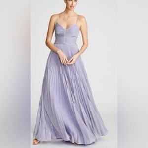HALSTON MAYCEE GOWN IN SHIMMER JERSEY - Size 4